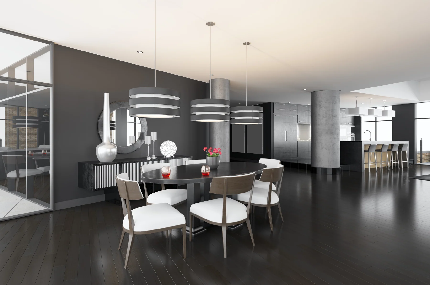 Refined dining space illustrating a search connected to financial comfort